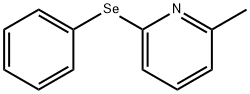 6-methyl-2-pyridyl phenyl selenide 结构式