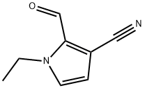 1H-Pyrrole-3-carbonitrile, 1-ethyl-2-formyl- (9CI) 结构式
