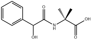 Alanine,  N-(hydroxyphenylacetyl)-2-methyl-  (9CI) 结构式