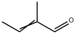 2-甲基-2-丁烯醛 结构式