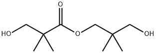 3-羟基-2,2-二甲基-3-羟基-2,2-二甲基丙基丙酸酯 结构式