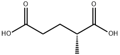 (R)-(-)-2-甲基戊二酸 结构式