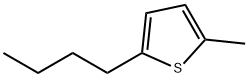 2-正丁基-5-甲基硫代苯 结构式