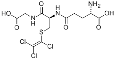 S-(1,2,2-trichlorovinyl)glutathione 结构式