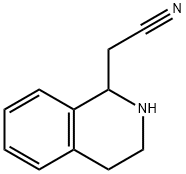 (1,2,3,4-TETRAHYDRO-ISOQUINOLIN-1-YL)-ACETONITRILE 结构式