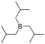三(2-甲基丙基)硼烷 结构式