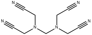 2-[(二(氰基甲基)氨基)甲基-(氰基甲基)氨基]乙腈 结构式
