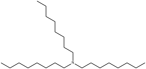 三辛胺 结构式