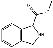 1H-Isoindole-1-carboxylic acid, 2,3-dihydro-, Methyl ester 结构式