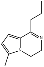 Pyrrolo[1,2-a]pyrazine, 3,4-dihydro-6-methyl-1-propyl- (9CI) 结构式