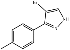 4-BROMO-3-P-TOLYL-1(2)H-PYRAZOLE 结构式