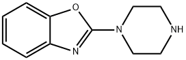 2-哌嗪基-1,3-苯并恶唑 结构式