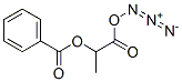 AZIDO-O-BENZOYL LACTIC ACID 结构式