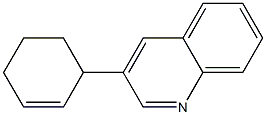 3-(2-Cyclohexenyl)quinoline 结构式