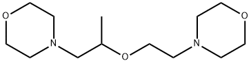 Morpholine, 4-2-1-methyl-2-(4-morpholinyl)ethoxyethyl- 结构式
