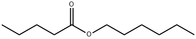 正戊酸己酯 结构式