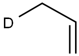 PROPENE-3-D1 结构式