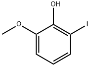 2-碘-6-甲氧基苯酚 结构式