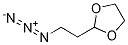 2-(2-Azidoethyl)-1,3-dioxolane 结构式