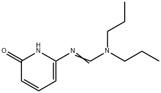 N-(2-pyridone-6-yl)-N',N'-di-n-propylformamidine 结构式