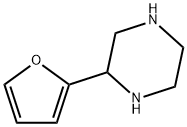 2-呋喃-2-基-哌嗪 结构式