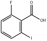 2-氟-6-碘苯甲酸 结构式