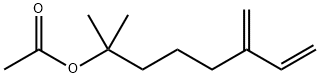 松节油(萜烯、类萜物)月桂烯馏分羟基乙酸酯 结构式