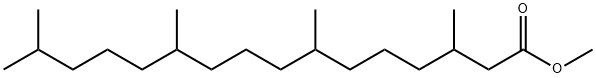 植烷酸甲酯 结构式