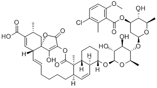 羟基氯丝菌素 结构式