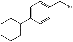 1-(溴甲基)-4-环己基苯 结构式