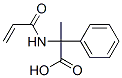 Benzeneacetic  acid,  -alpha--methyl--alpha--[(1-oxo-2-propenyl)amino]-  (9CI) 结构式