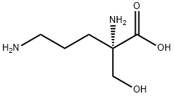 D-Ornithine,  2-(hydroxymethyl)-  (9CI) 结构式