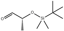 (R)-2-(叔丁基-二甲基-锡氧基)-丙醛 结构式