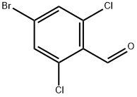 4-溴-2,6-二氯苯甲醛 结构式