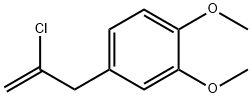 2-CHLORO-3-(3,4-DIMETHOXYPHENYL)-1-PROPENE 结构式