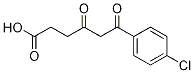 6-(4-氯苯基)-4,6-二氧亚基己酸 结构式
