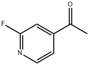 2-氟-4-乙酰吡啶 结构式