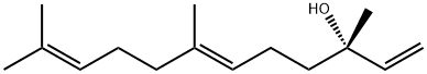 反-(+)-橙花叔醇 结构式