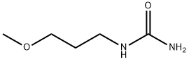 (3-甲氧基丙基)脲 结构式
