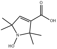 3-CARBOXY-2,2,5,5-TETRAMETHYL-3-PYRROLIN-1-YLOXY, FREE RADICAL 结构式