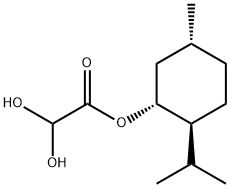 L-孟基乙醛酸酯 结构式