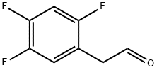 2-(2,4,5-trifluorophenyl)acetaldehyde 结构式