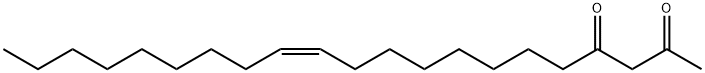 (Z)-12-Henicosene-2,4-dione 结构式