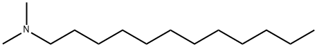 N,N-二甲基十二烷基胺 结构式