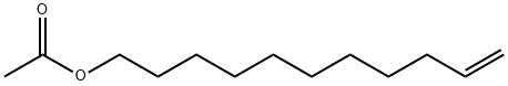乙酸-10-十一烯-1-醇酯 结构式