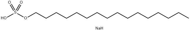 正十六烷基硫酸钠 结构式