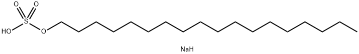 十八烷基酯硫酸钠盐 结构式