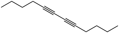 5,7-十二烷二炔 结构式