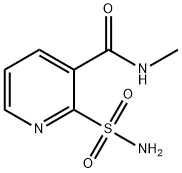 N-Methyl-2-sulfaMoylpyridine-3-carboxaMide 结构式