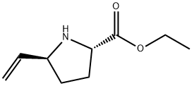 Proline, 5-ethenyl-, ethyl ester, trans- (9CI) 结构式